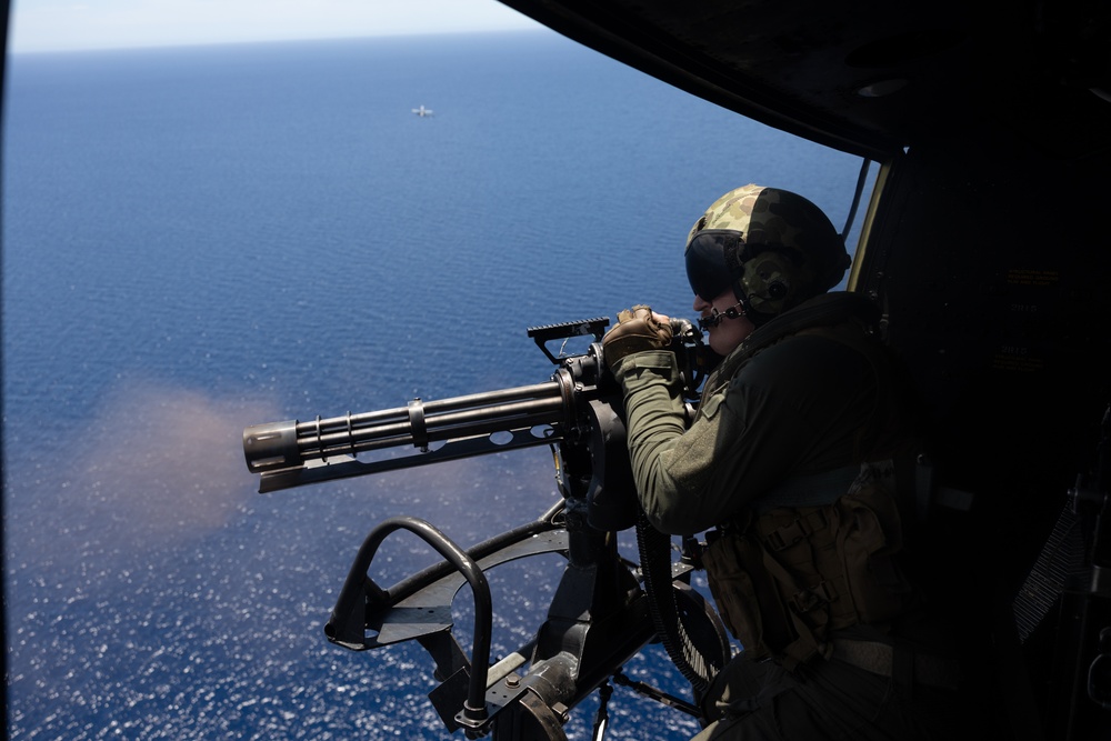 HMLA-167 conducts close air support training in support of Distributed Aviation Operations Exercise 24