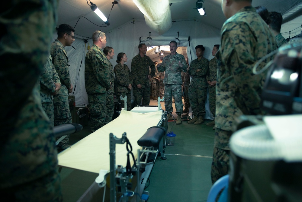 Valiant Shield 24: Maj. Gen. Gavin J. Gardner visits service members in Palau