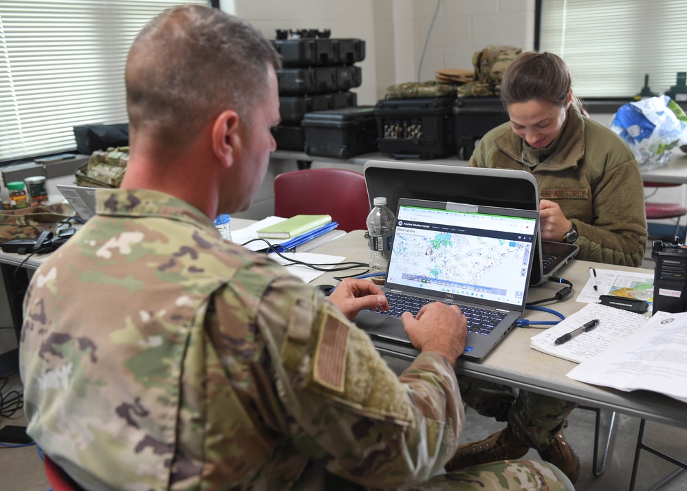 203rd Weather Flight capabilities aide leadership at Iron Keystone 2024