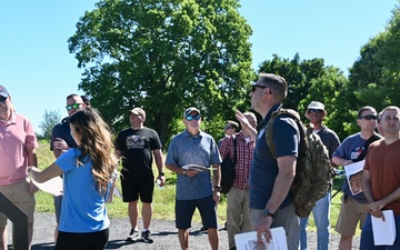 166th Regiment conducts staff ride at Valley Forge