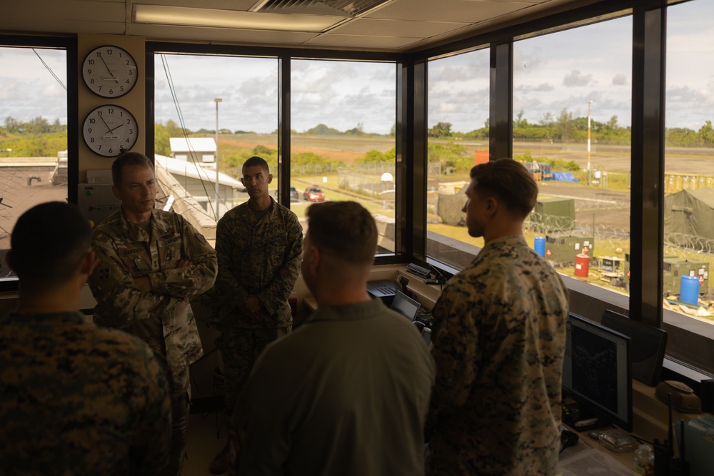 Valiant Shield 24: Maj. Gen. Gavin J. Gardner visits service members in Palau