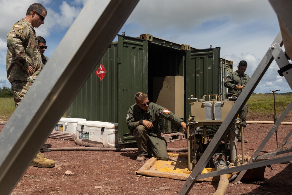 Valiant Shield 24: Maj. Gen. Gavin J. Gardner visits service members in Palau