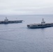 Abraham Lincoln conducts ammunition evolution with Carl Vinson
