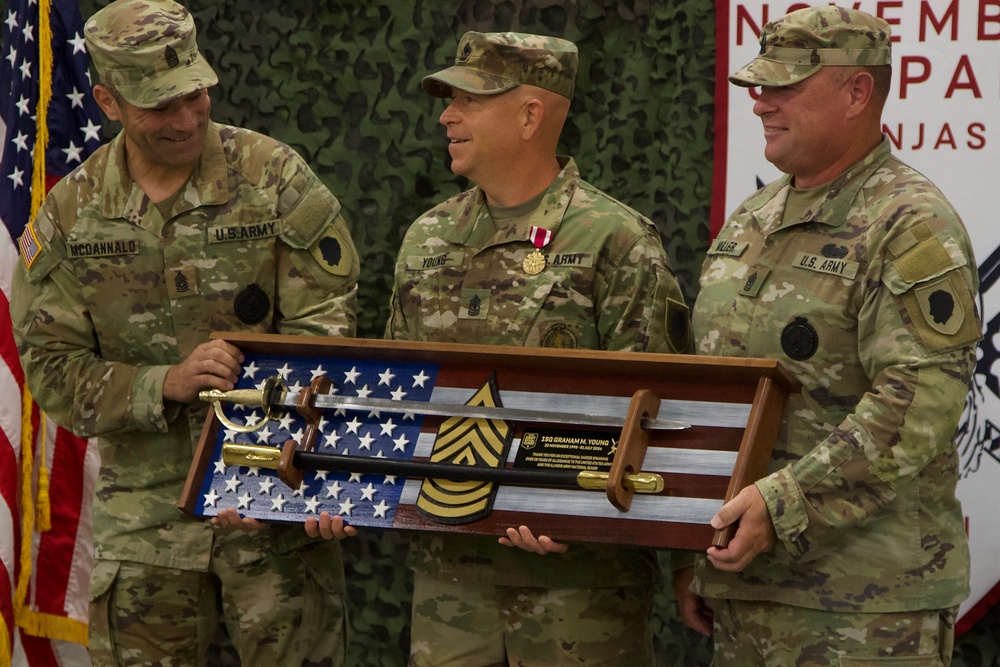 Recruiting Company First Sergeant from Marion, Illinois, Retires After Nearly 29 Years
