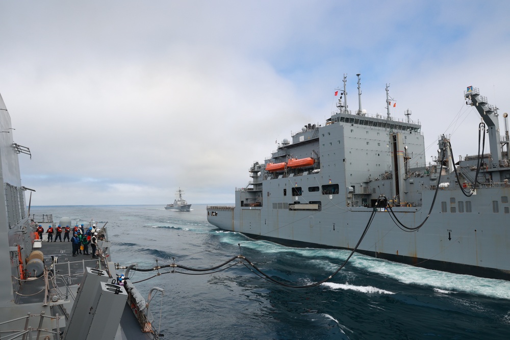 DVIDS - Images - Michael Murphy conducts a refueling-at-sea