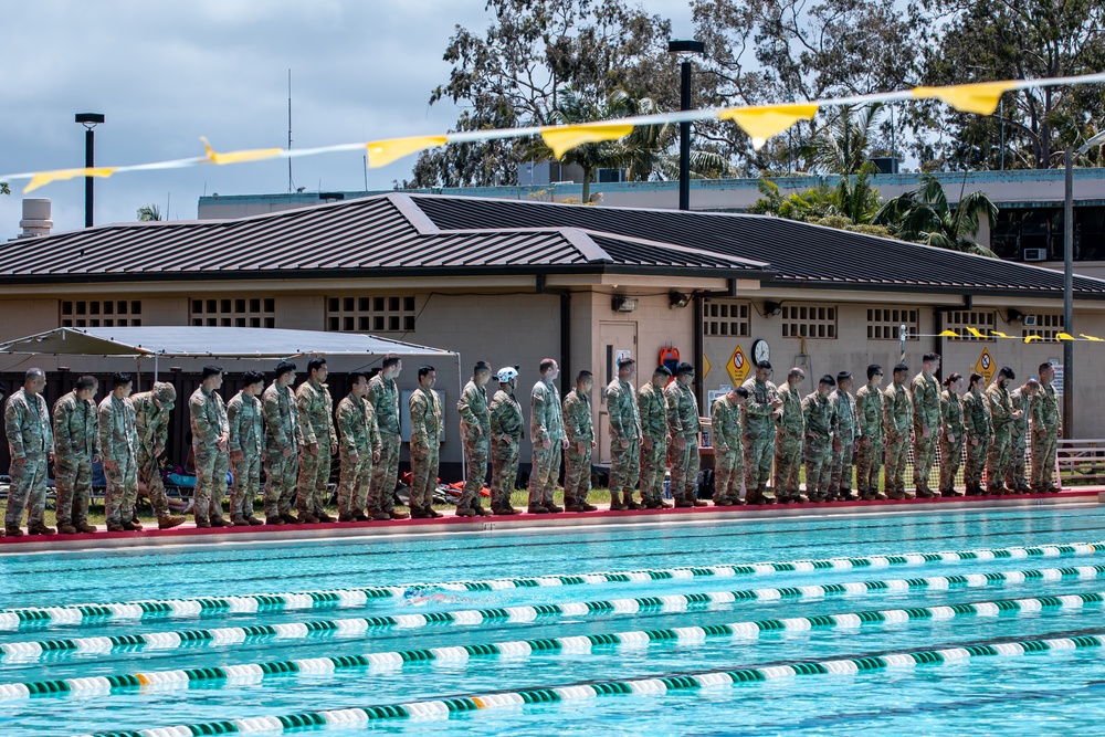 Hawaii’s MEDEVAC units practice water survival training