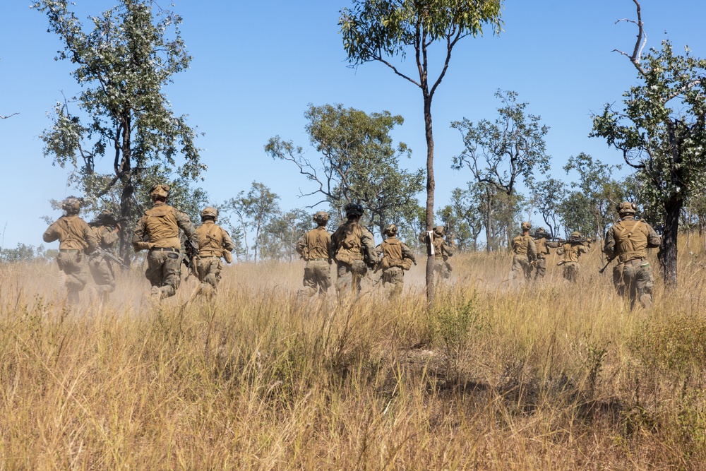 MRF-D 24.3: Marines hold defensive positions during Exercise Southern Jackaroo 24