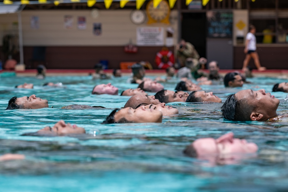 Hawaii Army National Guard MEDEVAC Units Practice Water Survival Training