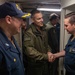 Carrier Strike Group 5 commander visits USS Robert Smalls