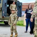 Seven-Year-Old Made Honorary First Sergeant in Illinois Army National Guard for Courage Against Cancer