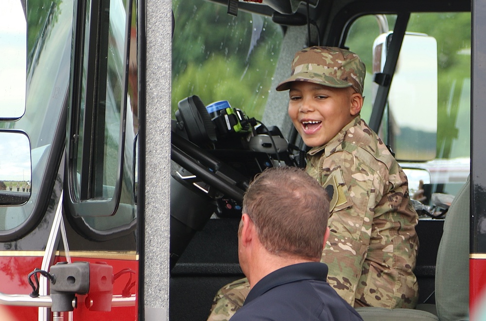 Seven-Year-Old Made Honorary First Sergeant in Illinois Army National Guard for Courage Against Cancer