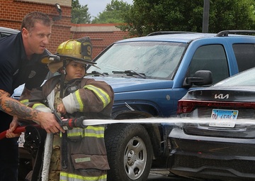 Seven-Year-Old Made Honorary First Sergeant in Illinois Army National Guard for Courage Against Cancer
