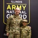 Seven-Year-Old Made Honorary First Sergeant in Illinois Army National Guard for Courage Against Cancer