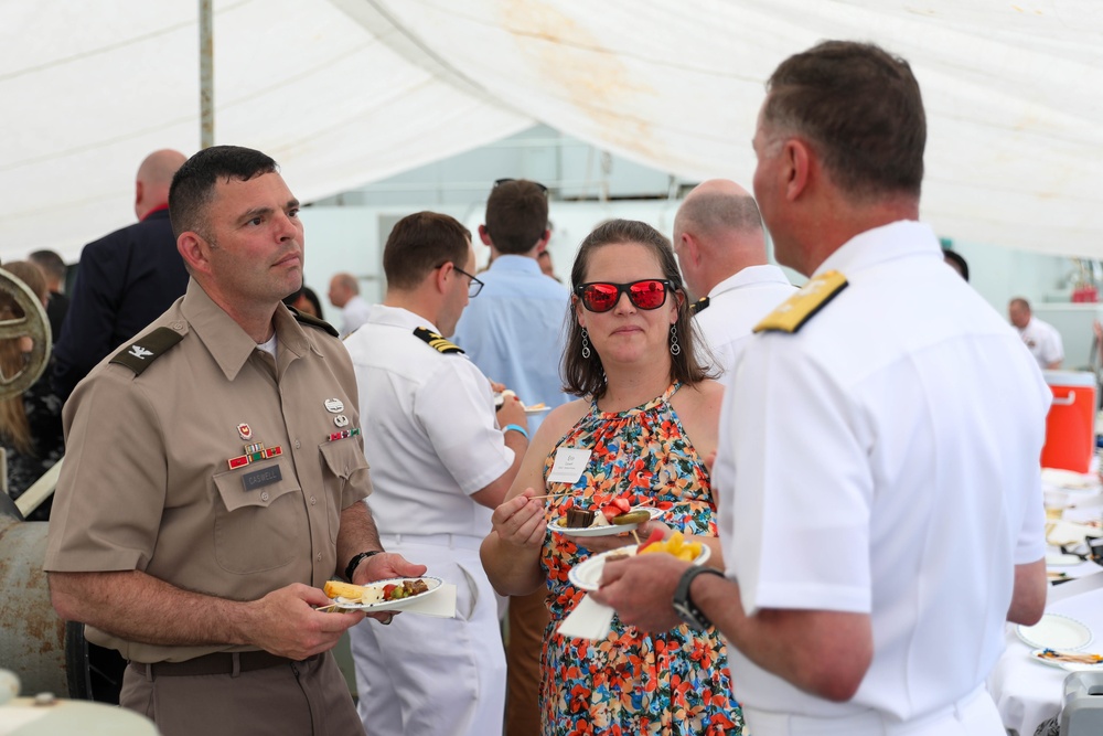 Porland Fleet Week Royal Canadian Navy reception