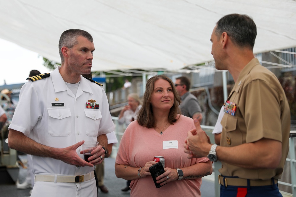 Porland Fleet Week Royal Canadian Navy reception