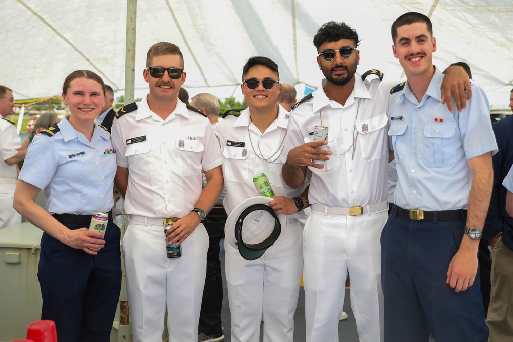 Porland Fleet Week Royal Canadian Navy reception