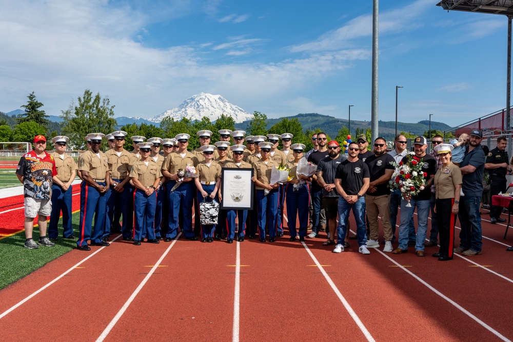 Honorary Marine: Arlan Russell