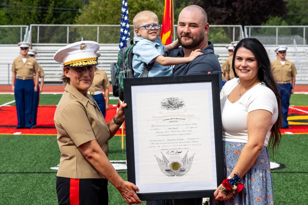 Honorary Marine: Arlan Russell