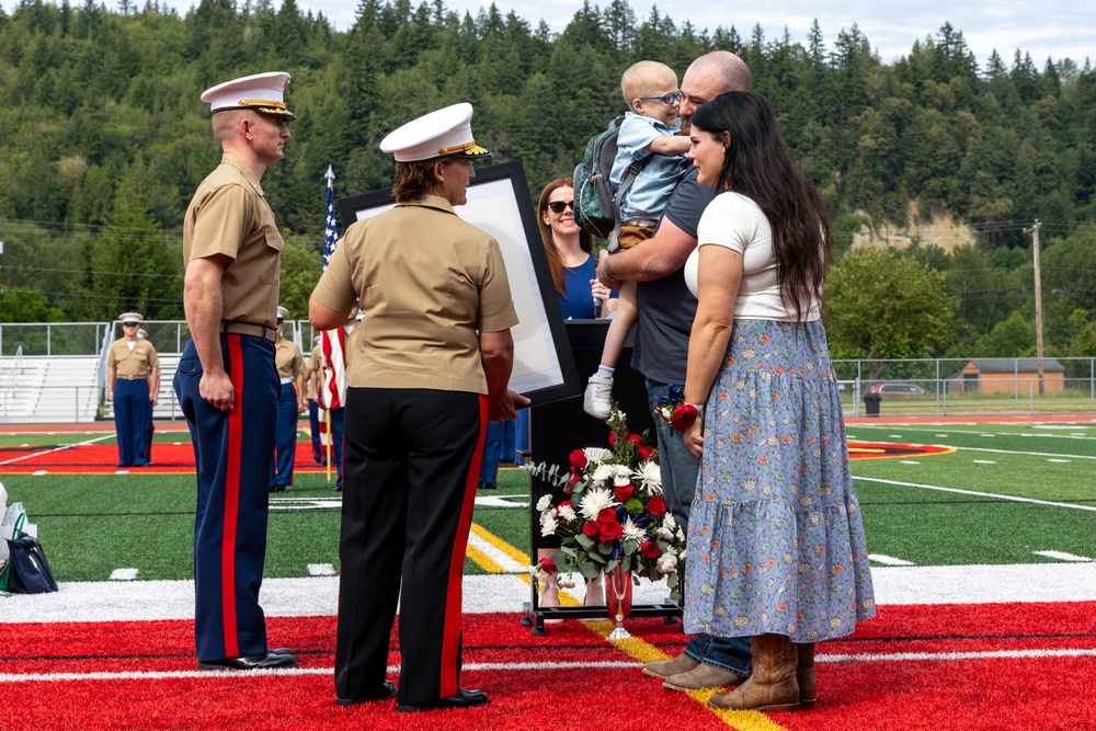 Honorary Marine: Arlan Russell