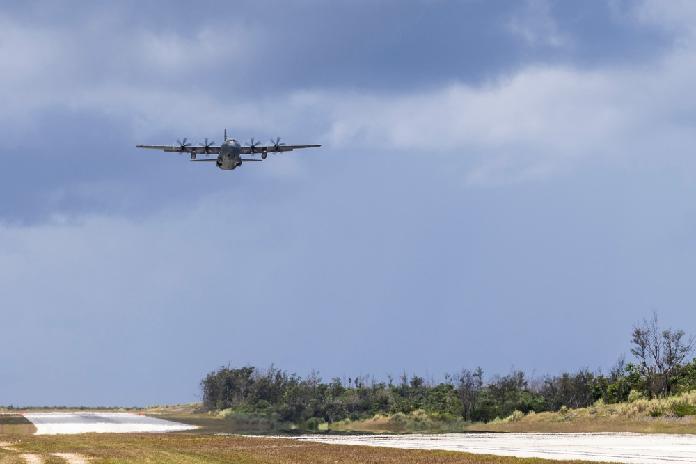 C-17, C-130 operate out of Northwest Field during Valiant Shield 24