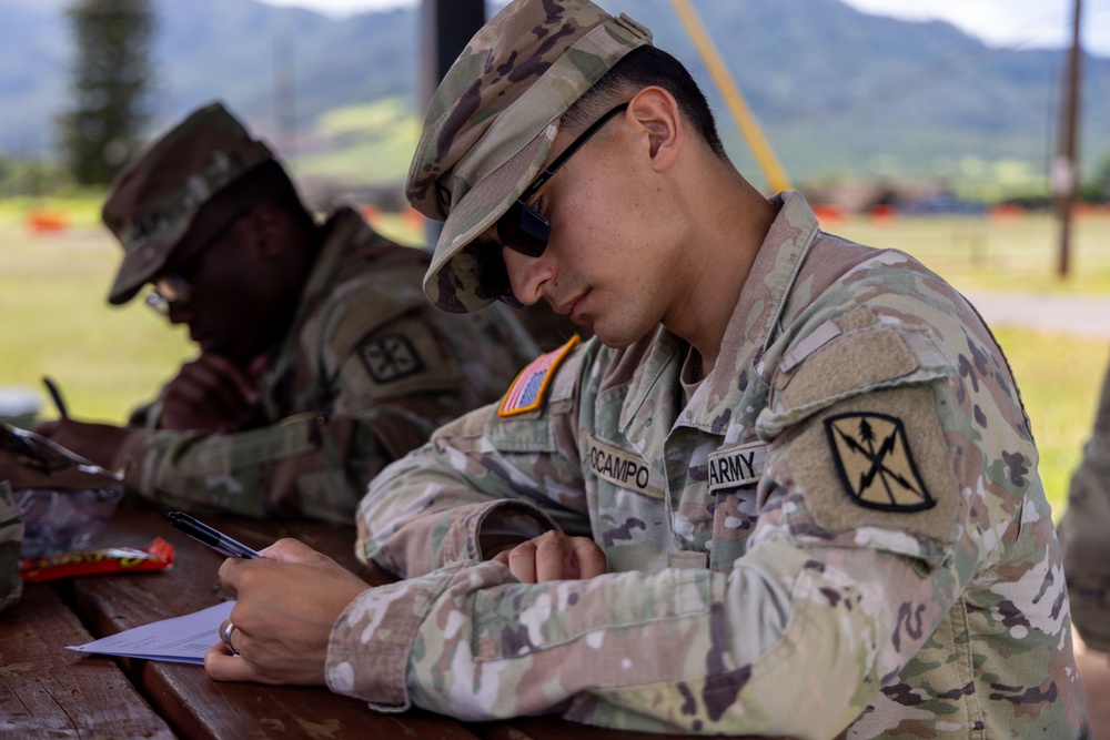 USARPAC Best Squad Competition Written Exam