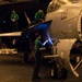 Sailors conduct aviation maintenance aboard Abraham Lincoln