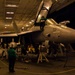 Sailors conduct aviation maintenance aboard Abraham Lincoln