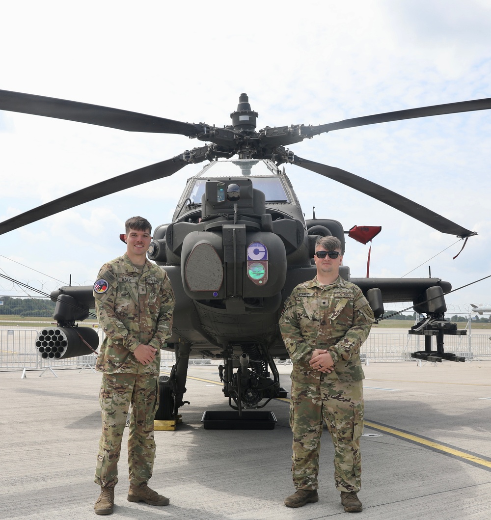 Task Force Saber hosts a static display at ILA Berlin 24