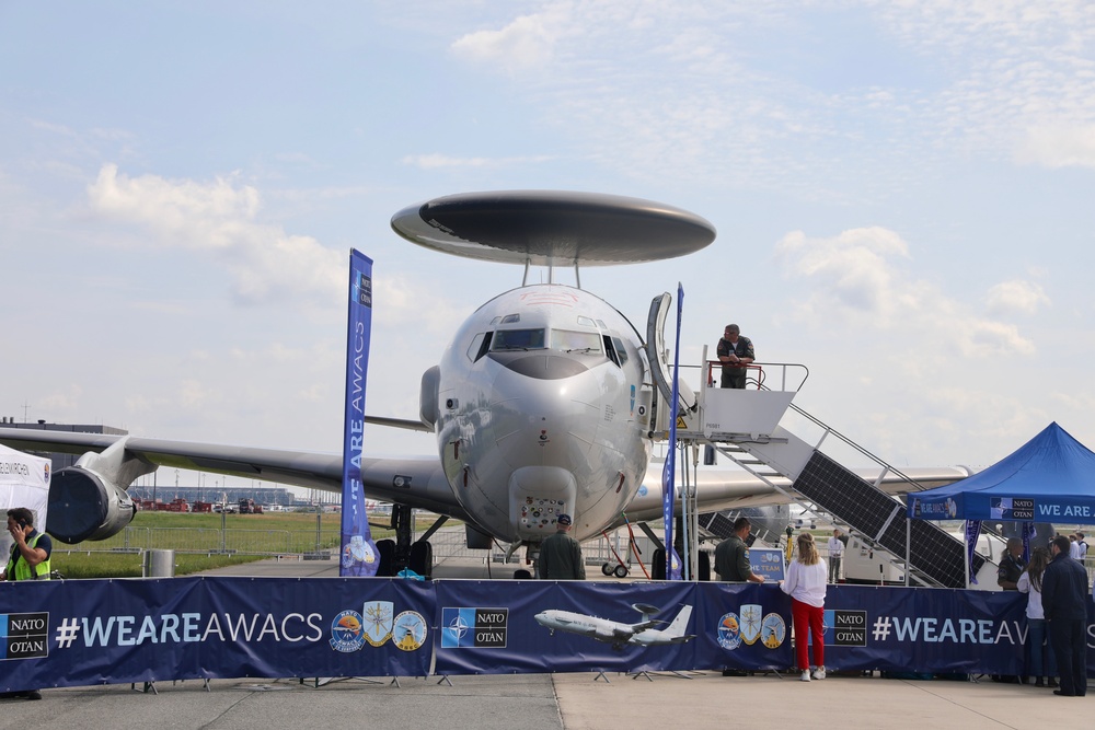 Task Force Saber hosts a static display at ILA Berlin 24