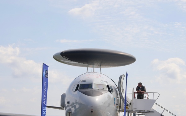 Task Force Saber hosts a static display at ILA Berlin 24