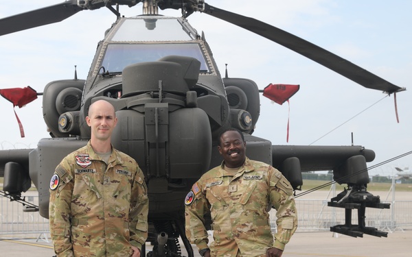 Task Force Saber hosts a static display at ILA Berlin 24