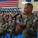 Chief of Naval Operations and Master Chief Petty Officer of the Navy Speak at an All Hands Call at U.S. Naval Forces Central Command