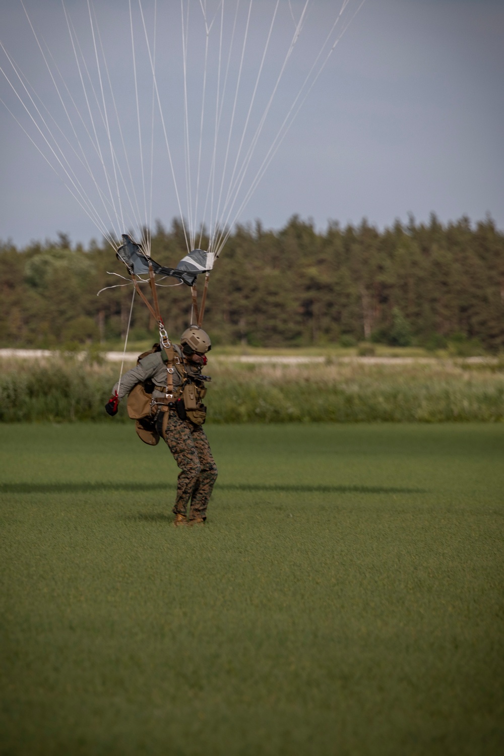 4th Recon Marines conduct free-fall operations in Sweden in support of BALTOPS 24