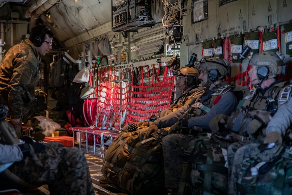 4th Recon Marines conduct free-fall operations in Sweden in support of BALTOPS 24