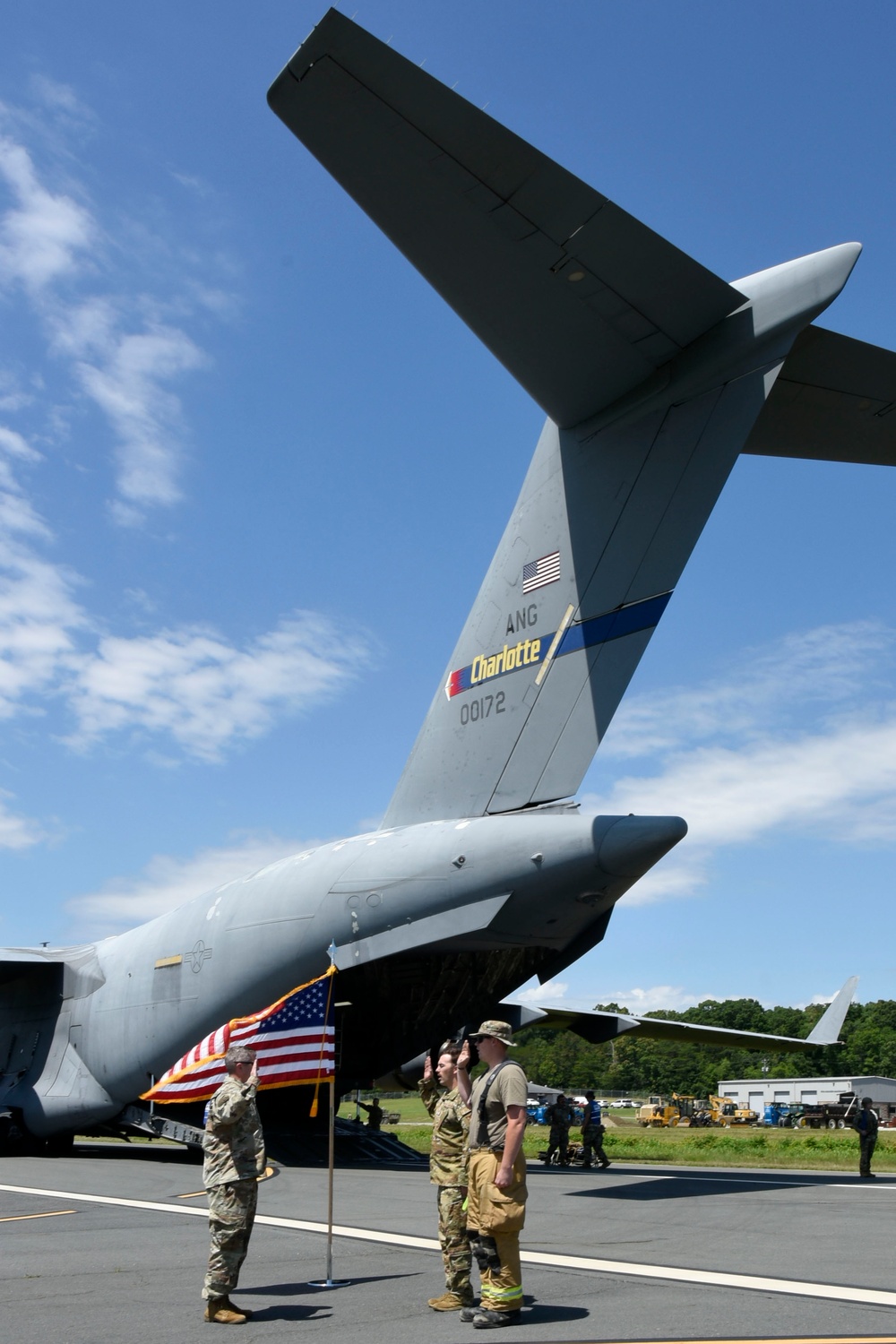 Skyward Oaths: A Re-Enlistment Beneath the Wings