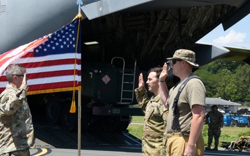 Skyward Oaths: A Re-Enlistment Beneath the Wings