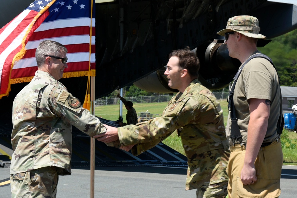 Skyward Oaths: A Re-Enlistment Beneath the Wings