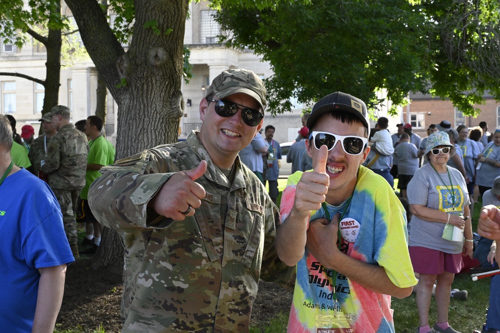 181st IW supports 2024 Special Olympics Indiana Summer Games