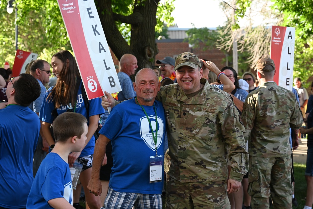 181st IW supports 2024 Special Olympics Indiana Summer Games