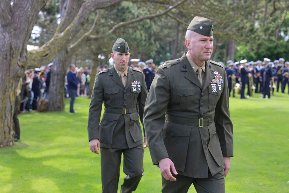 WSP ARG-24th MEU (SOC) Participate in D-Day 80th Anniversary Commemoration Ceremony