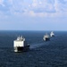 USS Mount Whitney and NATO Allies Steam in Formation