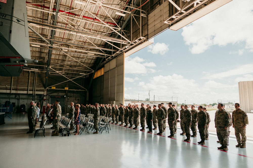 Lt. Col. Anthony Scheidel assumes command of the 139th Maintenance Squadron