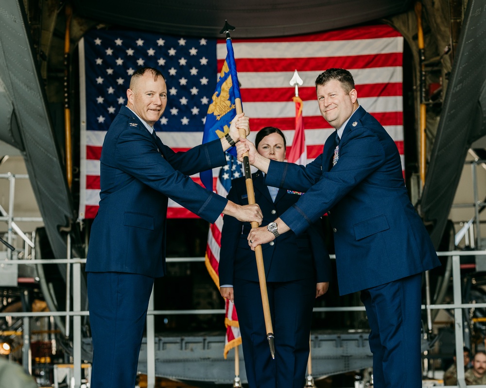 Lt. Col. Anthony Scheidel assumes command of the 139th Maintenance Squadron