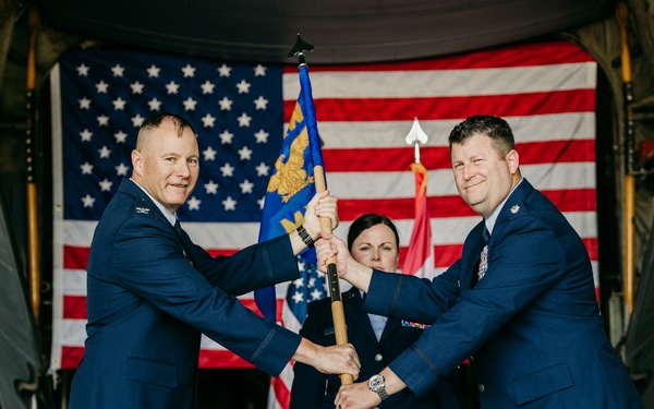Lt. Col. Anthony Scheidel assumes command of the 139th Maintenance Squadron