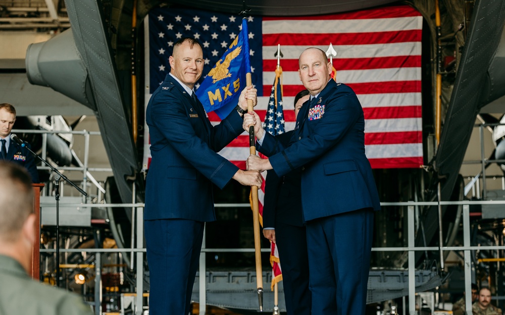 Lt. Col. Anthony Scheidel assumes command of the 139th Maintenance Squadron
