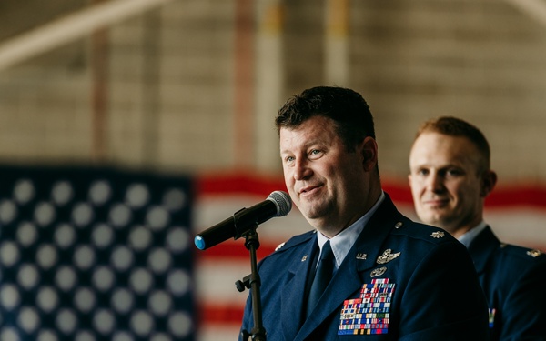 Lt. Col. Anthony Scheidel assumes command of the 139th Maintenance Squadron