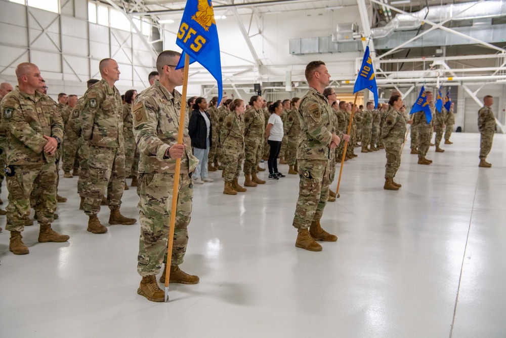 110th Mission Support Group has Change of Command