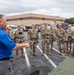 Airmen demonstrate expeditionary kitchen setup during Exercise Iron Keystone 24