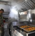 Airmen demonstrate expeditionary kitchen setup during Exercise Iron Keystone 24