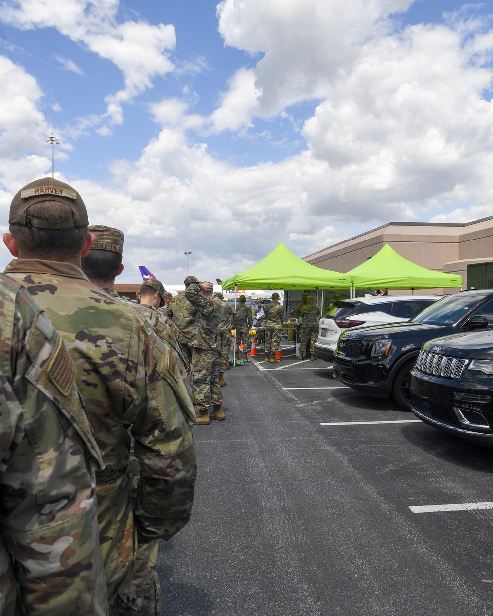 Airmen demonstrate expeditionary kitchen setup during Exercise Iron Keystone 24